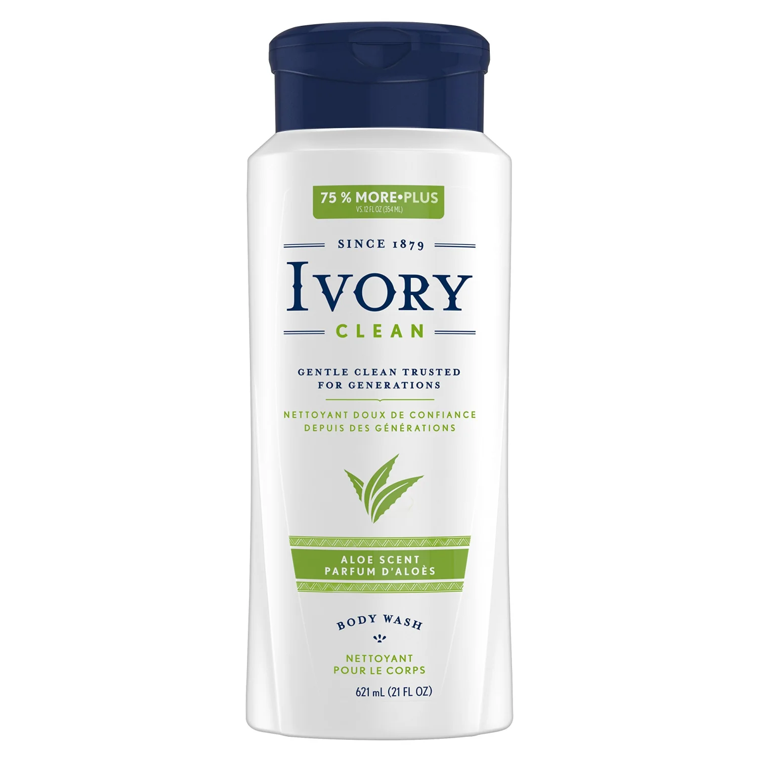 Ivory Clean Aloe Body Wash 21 oz Packaging may Vary