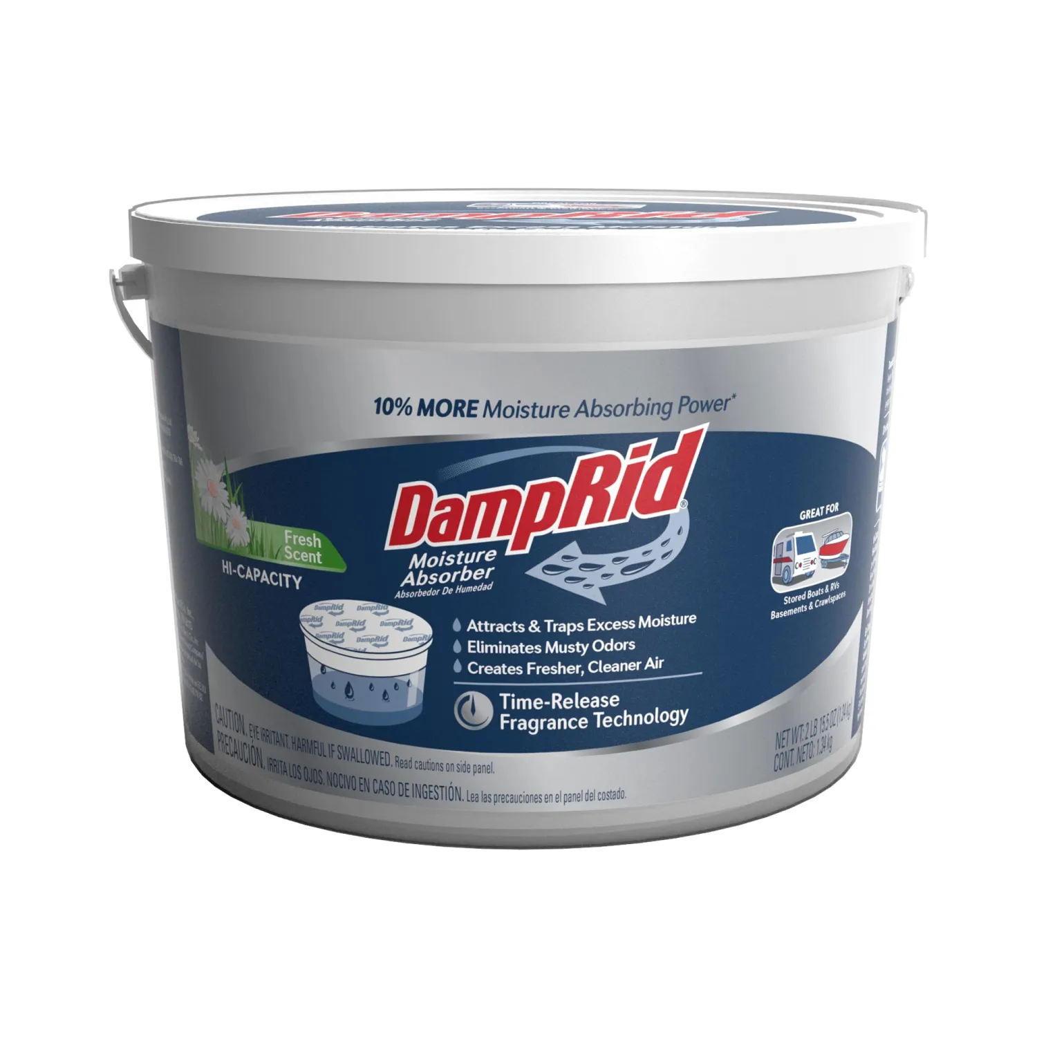 DampRid Moisture Absorber Fresh Scent 2 lb 1 pk
