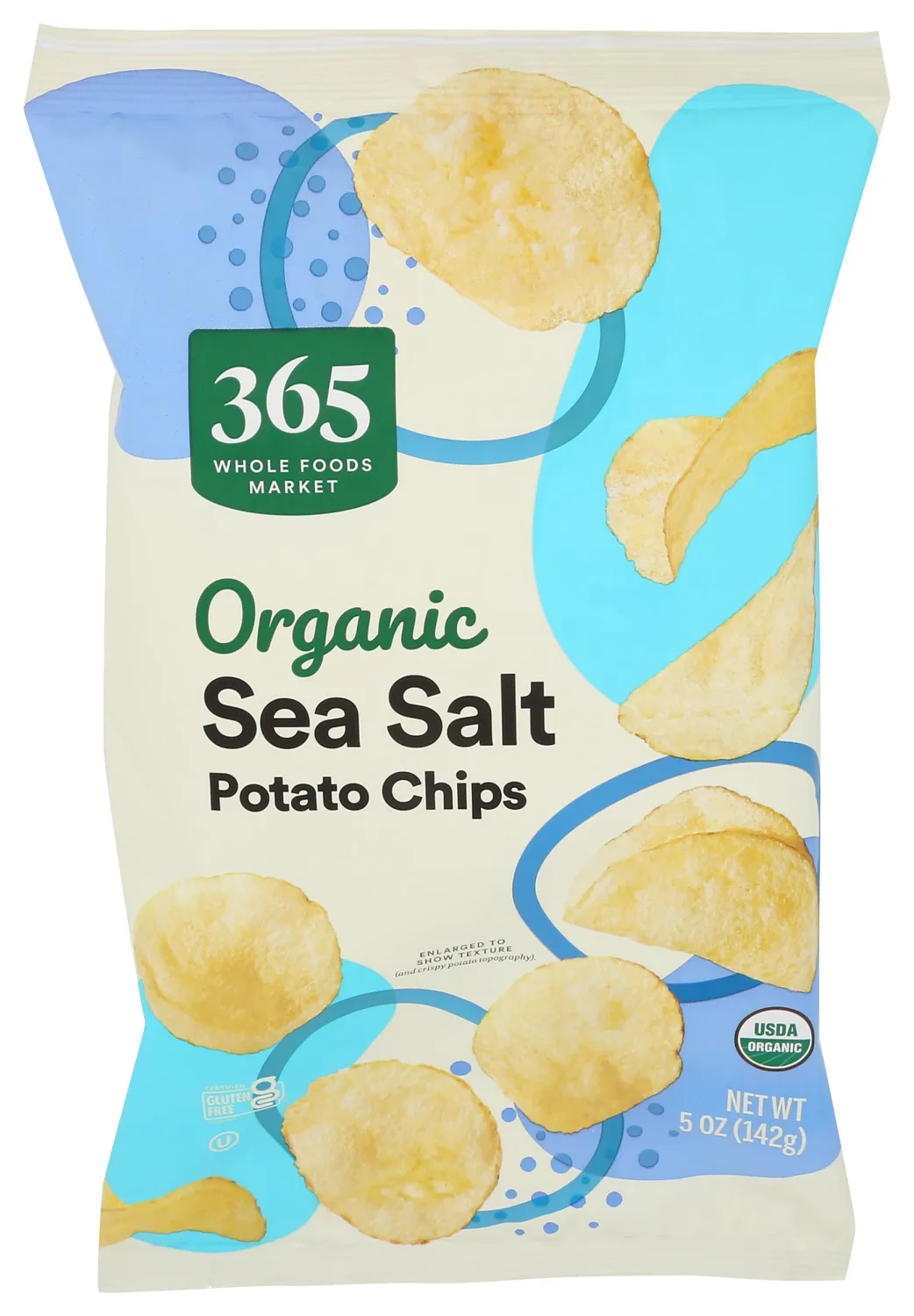 365 By Whole Foods Market, Organic Sea Salt Potato Chips, California Only, 5 Ounce