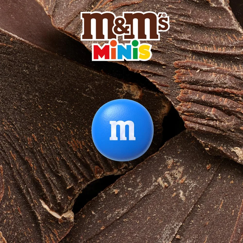 M&M'S Minis Milk Chocolate Candy, 25 oz Resealable Bulk Jar