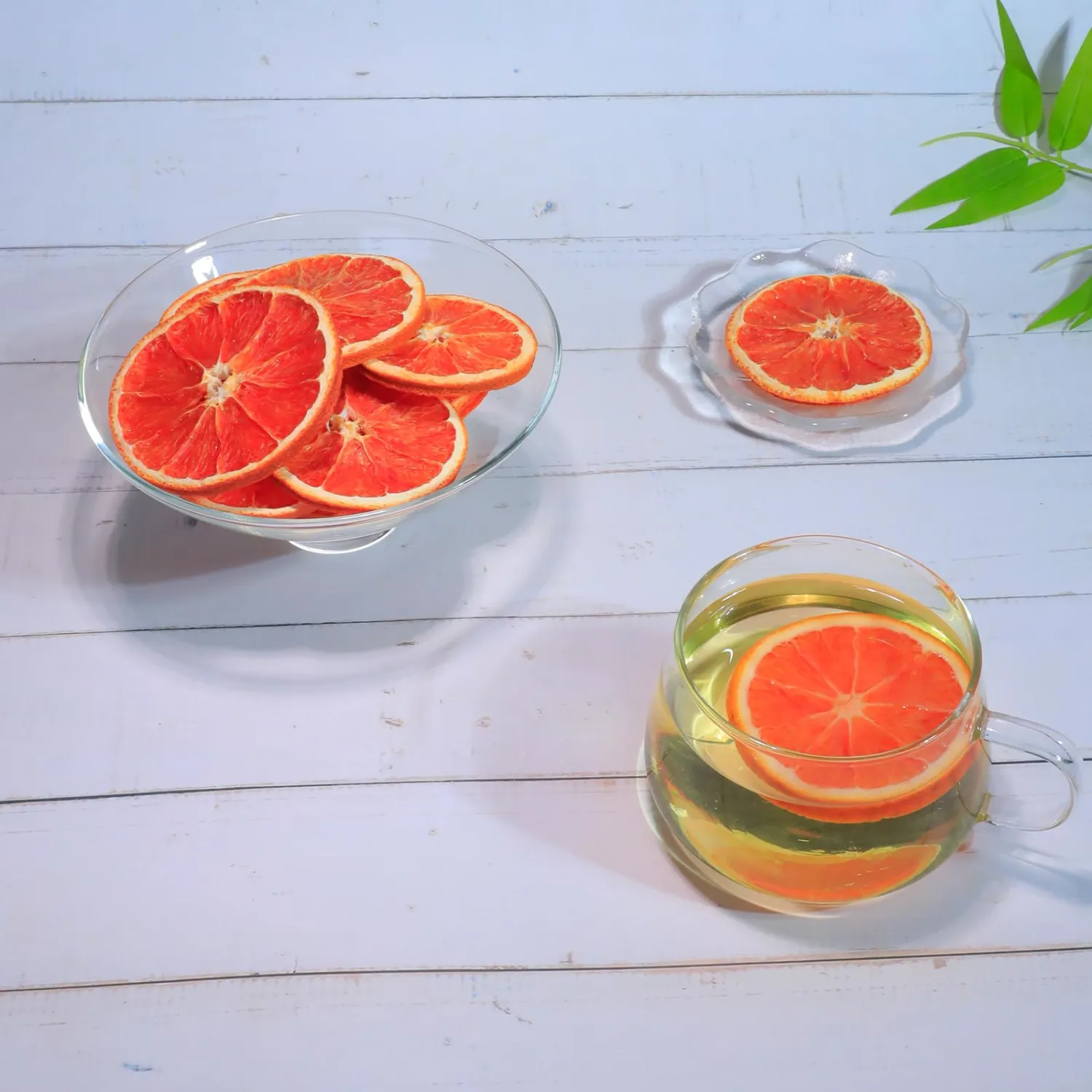 Dried Blood Orange Slices Dehydrated Blood Orange Slices No Added Sugar 100% Natural Gluten-free for Fruit Tea Baking Slow Cookers Table Scatters 3oz/85g