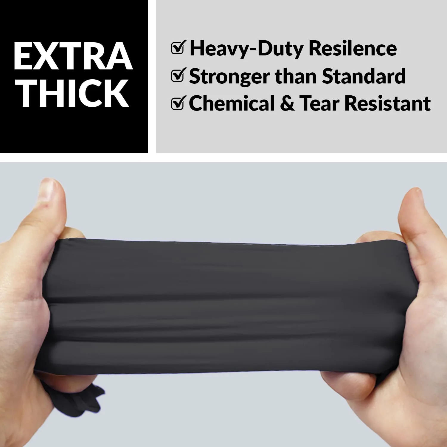 Klex Nitrile Exam Gloves - Medical Grade, Powder Free, Latex Rubber Free, Disposable, Food Safe