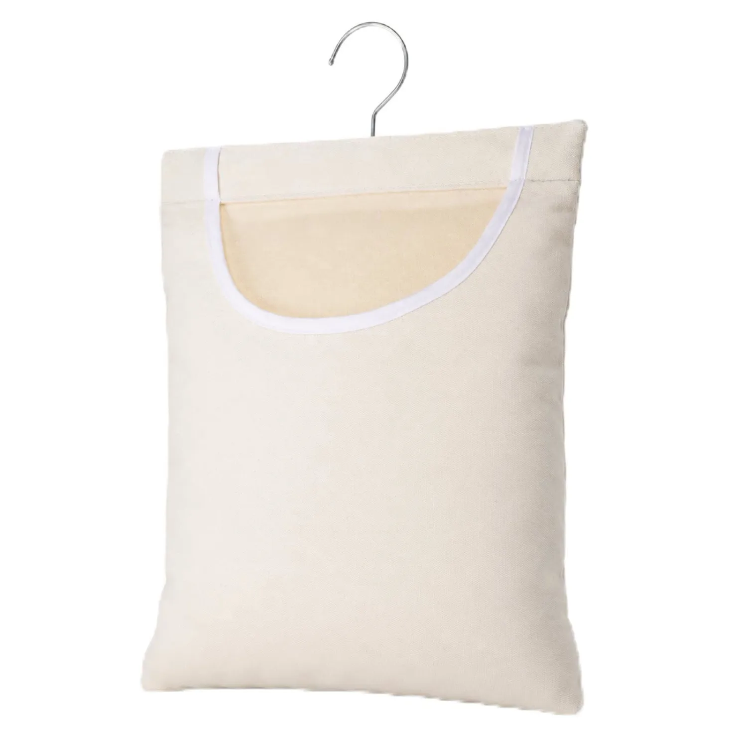 Laundry Clothespin Bag, 12 x 10 Inch Canvas Clothes Pin Hanging Bags