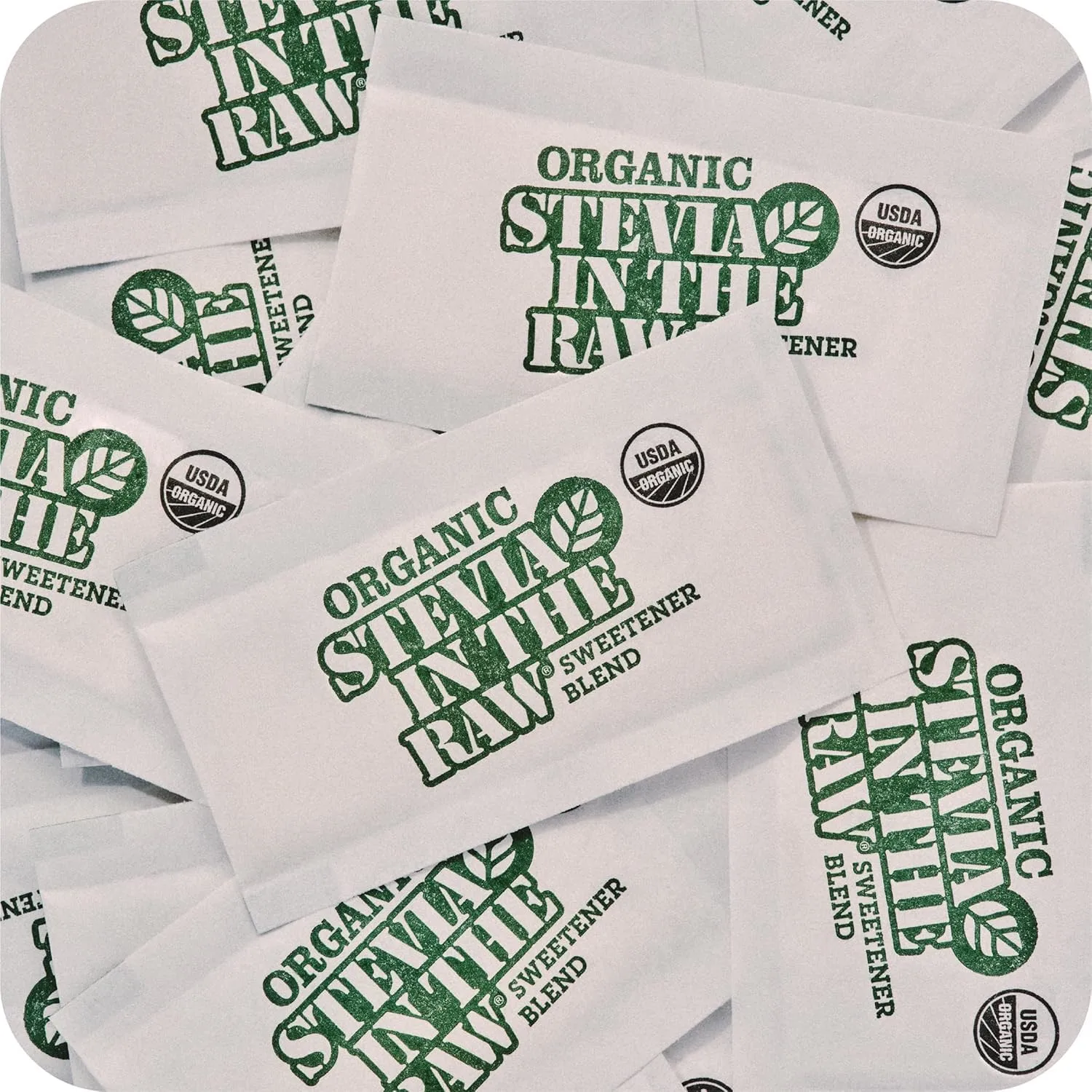 Stevia In The Raw Organic Stevia Sweetener Packets, 40 Ct