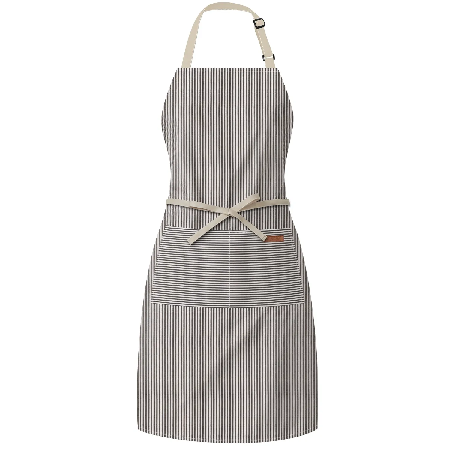 Syntus Chef Apron for Men Women with Pockets, Thick Grilling BBQ Apron