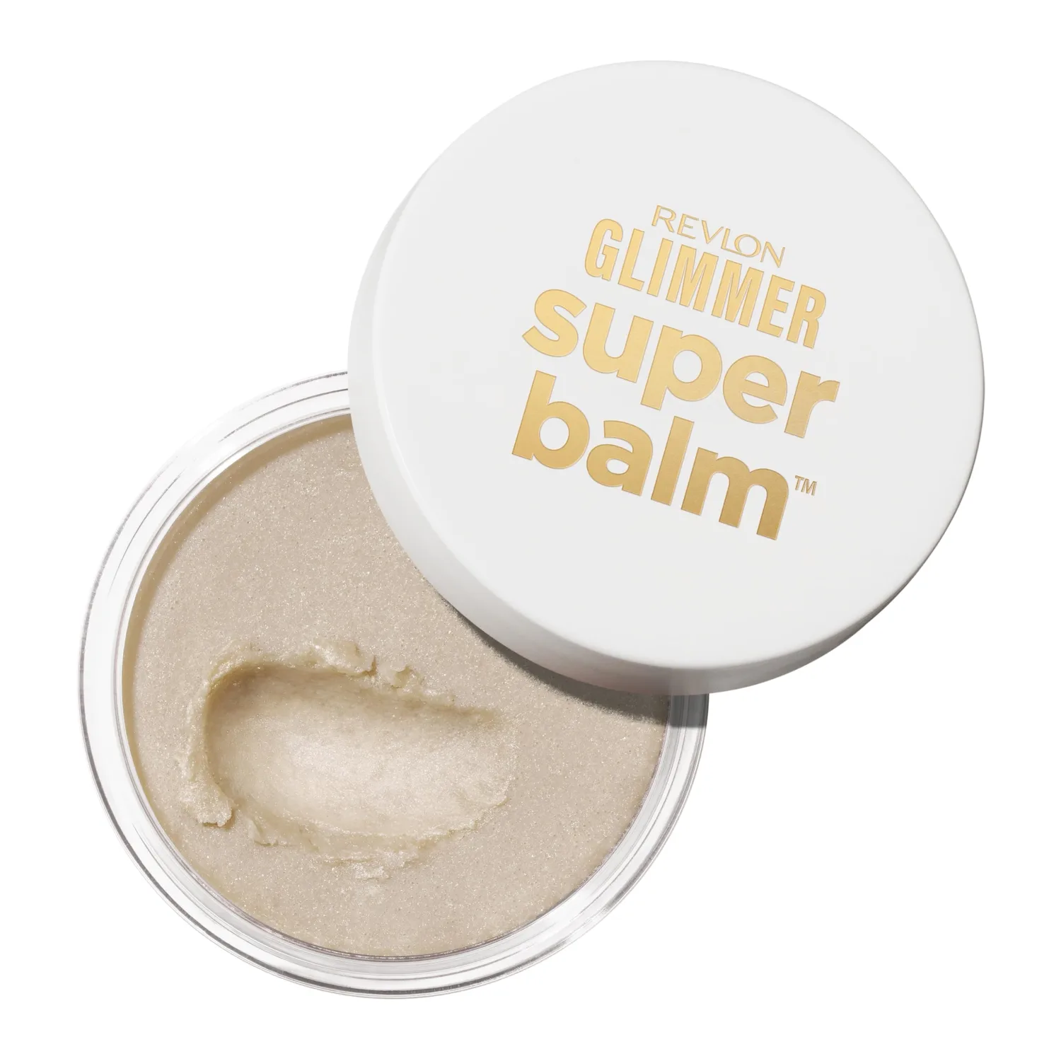 Revlon Glimmer Super Balm, Highlighter Makeup, 001 Chill Vibes, 0.06 oz