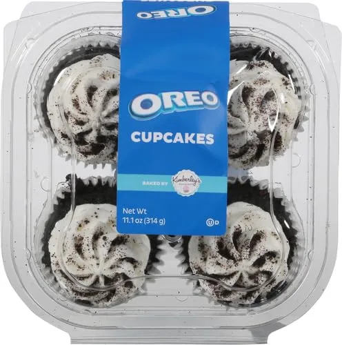 Kimberley's Oreo Large Cupcakes, 4ct, Frozen