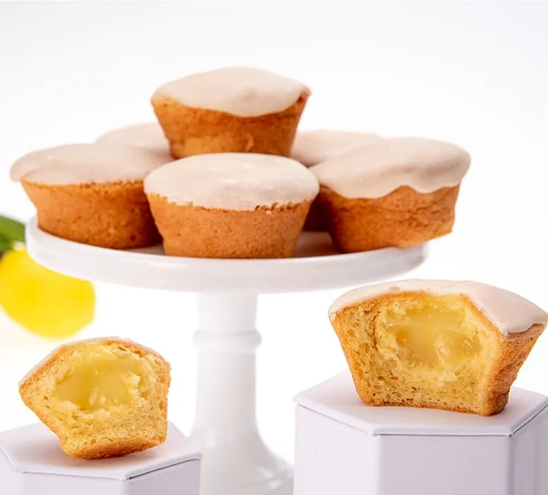 Katz Gluten Free Lemon Creme Filled Cupcakes. Free of Dairy, Peanuts, Tree Nuts, and Sesame. Kosher Snack, 7oz (6Pk)