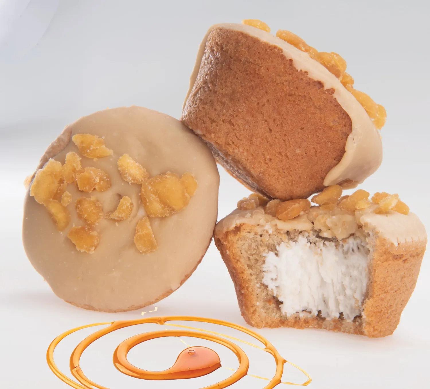 Katz Gluten Free Caramel Apple Crème Filled Cupcakes | Dairy Free, Nut Free, Soy Free, Gluten Free | Kosher (1 Pack of 4 Crème Cupcakes, 7 Ounce)