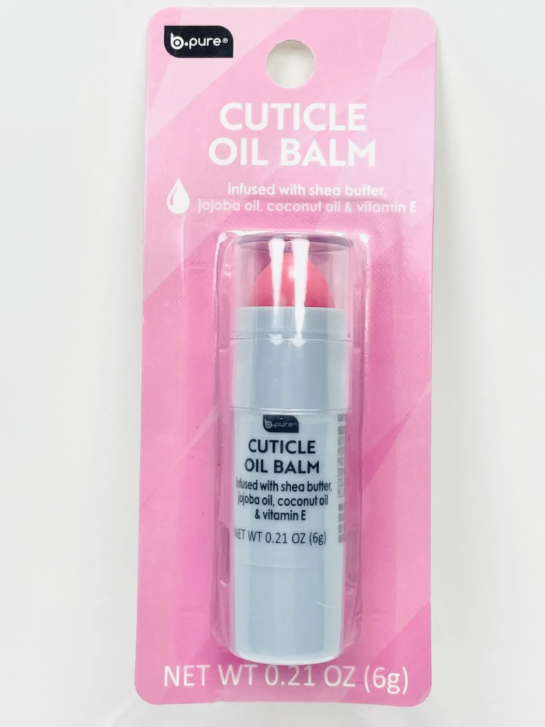 b.pure Cuticle Oil Balm .12 oz