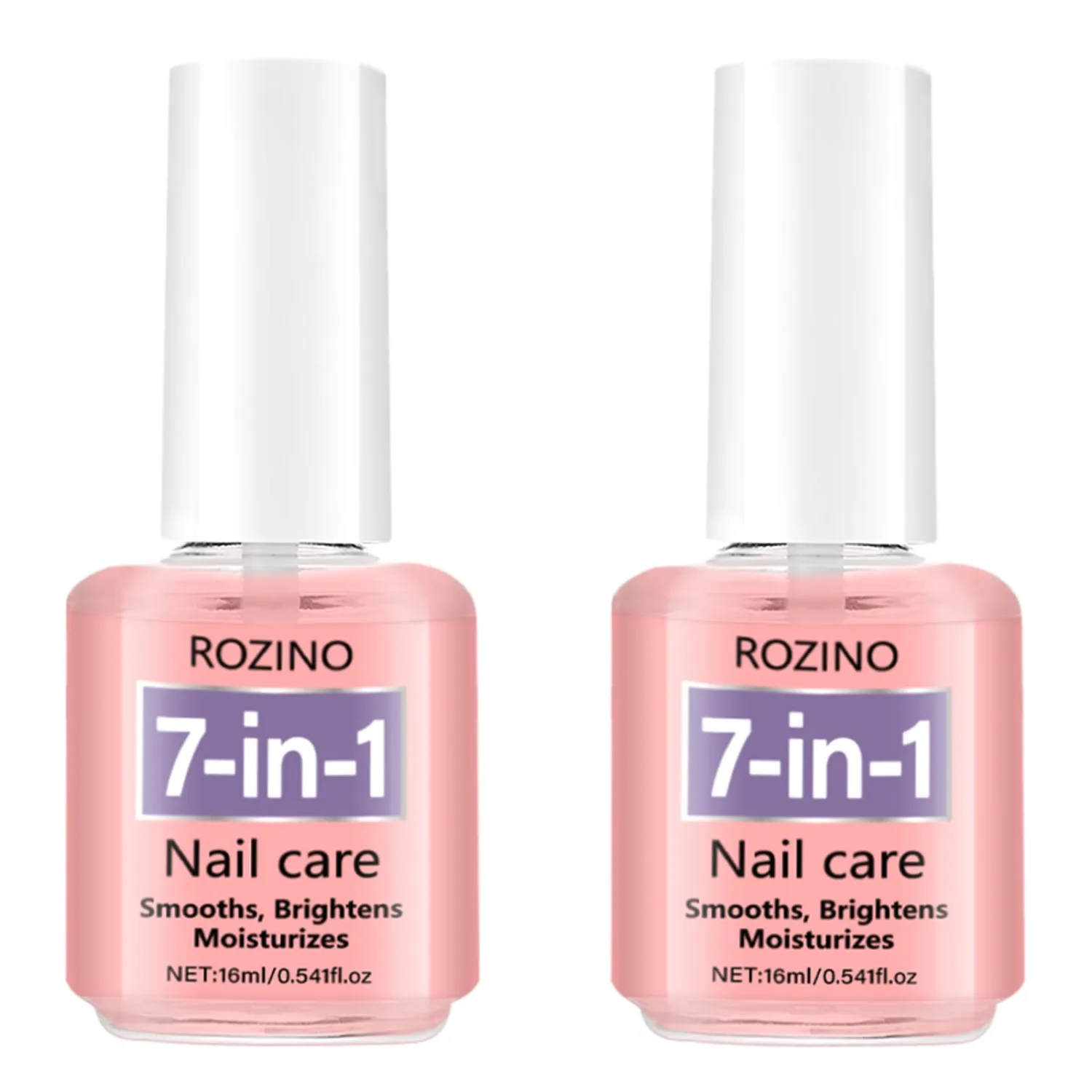 7-in-1 Nail Care Treatment, Nail Strengthener & Cuticle Oil for Dry Brittle Nails, Hydrating Nail Repair Serum to Smooth, Brighten & Moisturize Cuticles, Daily Natural Nail Care