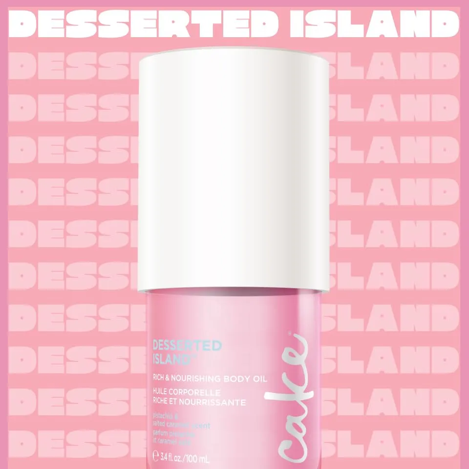 Cake Beauty Desserted Island Body Oil - Argan & Aloe - 100 mL/3.4 Fl Oz