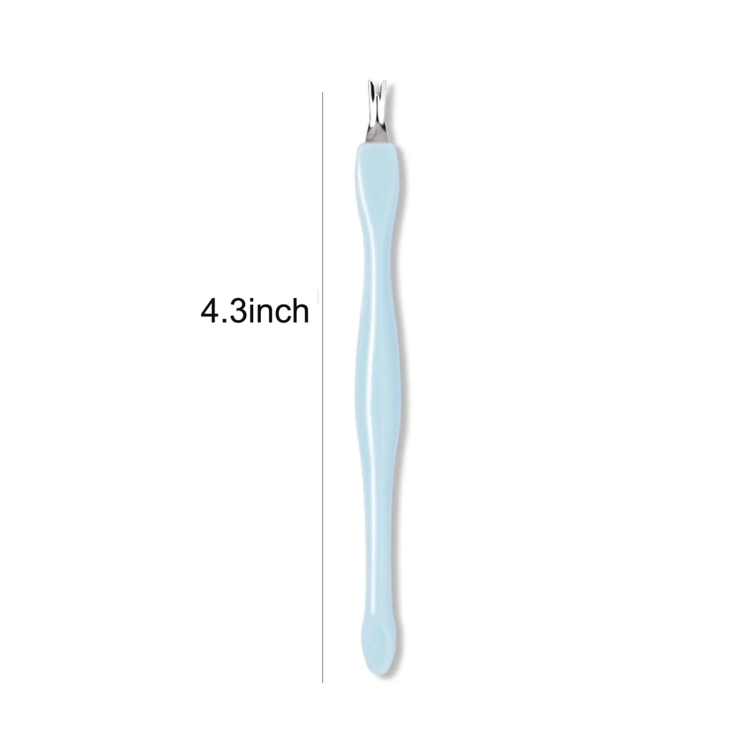 3 Pack Cuticle Trimmer Pusher Remover, Cuticle Pushers for Manicure and Pedicure