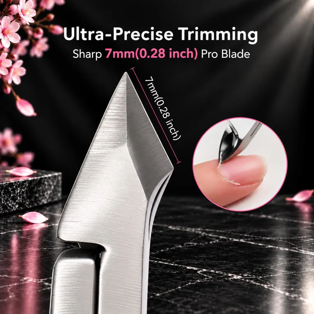 Cuticle Trimmer & Pusher, Manicure & Pedicure Nail Tool