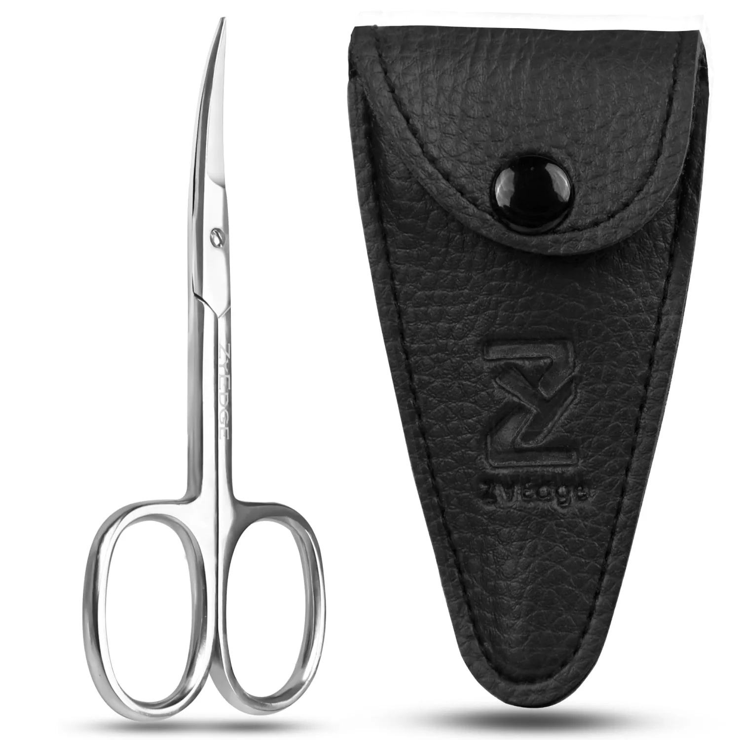 Curved Cuticle Scissors Stainless Steel Manicure Scissors for Nails