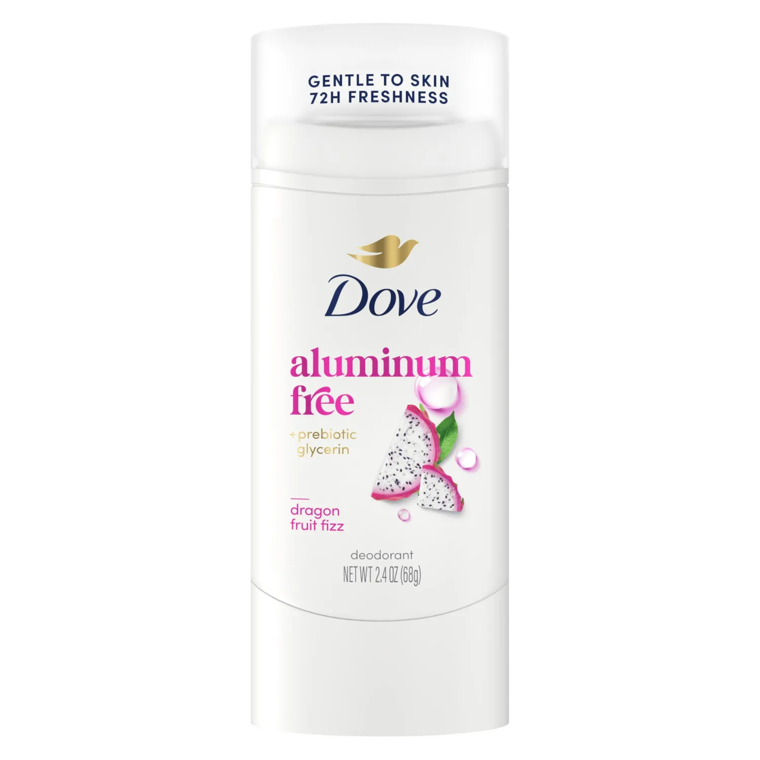 Dove Deodorant Stick Dragon Fruit Fizz Aluminum Free 2.4 oz