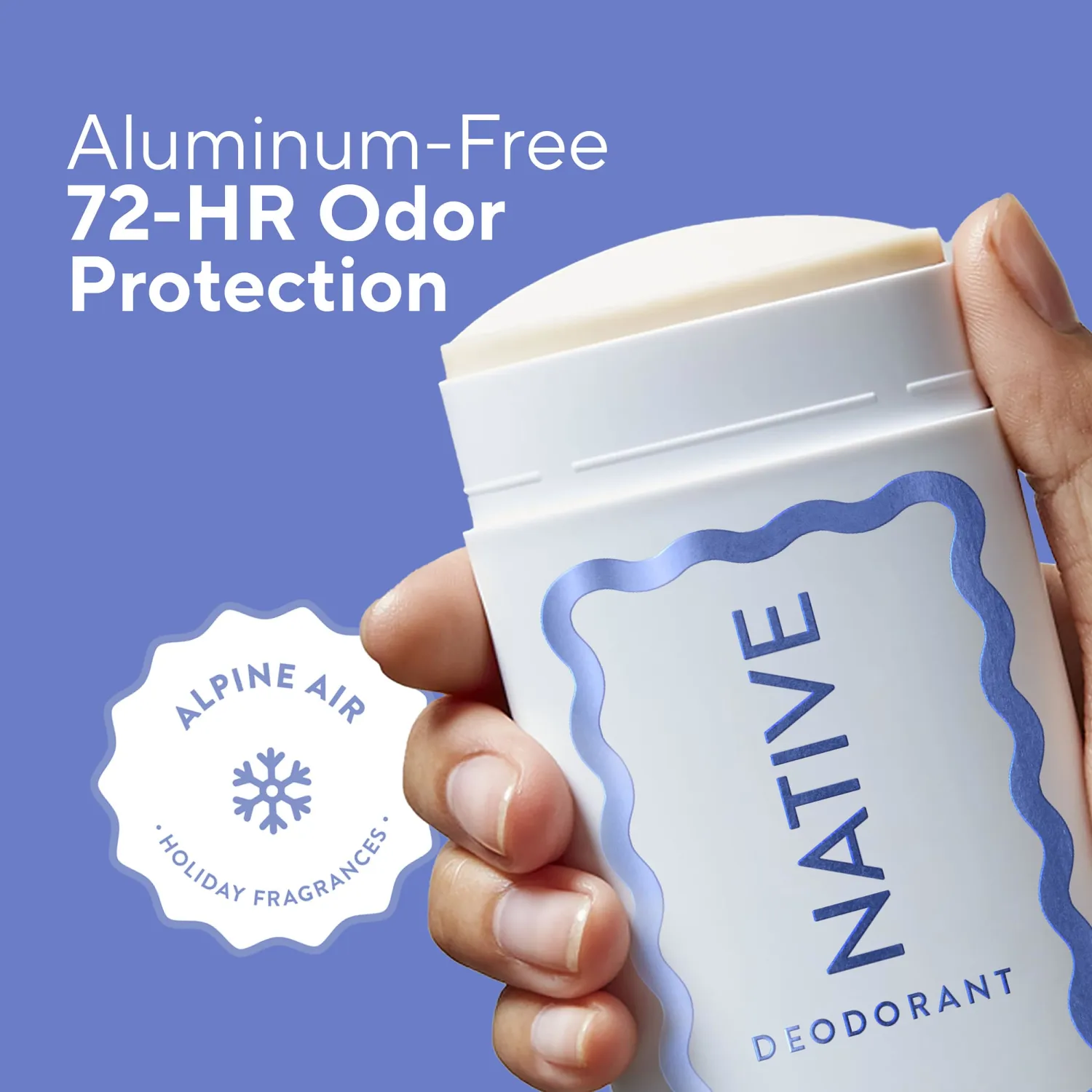 Native Deodorant Contains Naturally Derived Ingredients, 72 Hour Odor Control, Deodorant for Women and Men, Aluminum Free, Limited Edition, Alpine Air 2.65oz