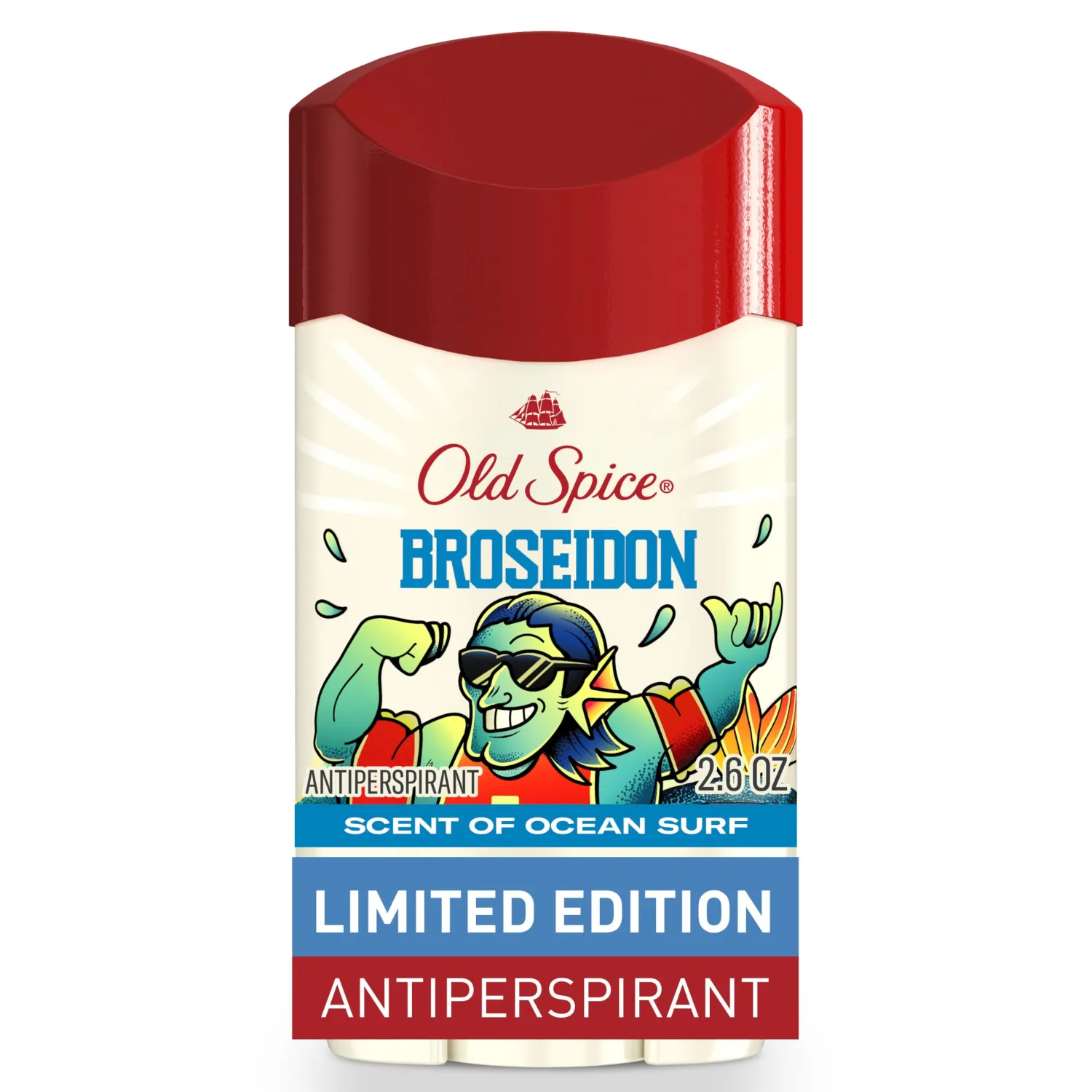 Old Spice Antiperspirant Deodorant for Men, Broseidon Scent, 2.6 oz