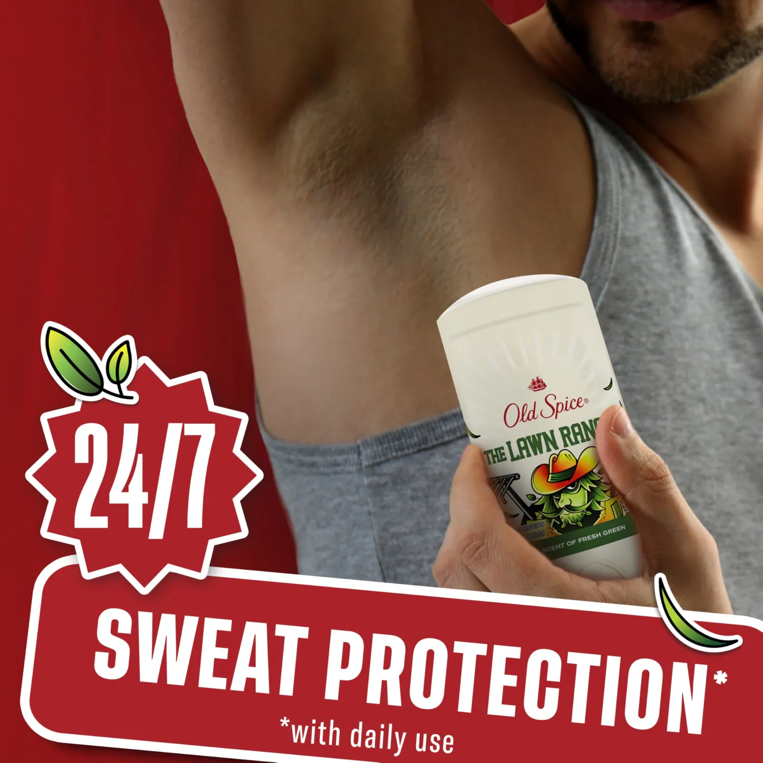 Old Spice Antiperspirant Deodorant for Men, The Lawn Ranger Scent, 2.6 oz