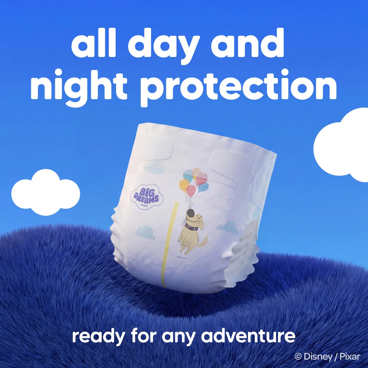 Big Dreams Baby Diapers, Size 2 (12-18 lbs), 31 Count