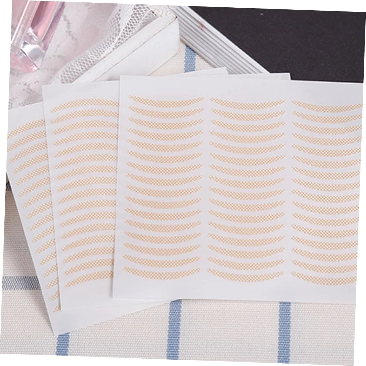 Superior Fabric Net Eyelid Tape Double Eyelid Sticker Invisible Eyelash Glue for Natural Eye Makeup