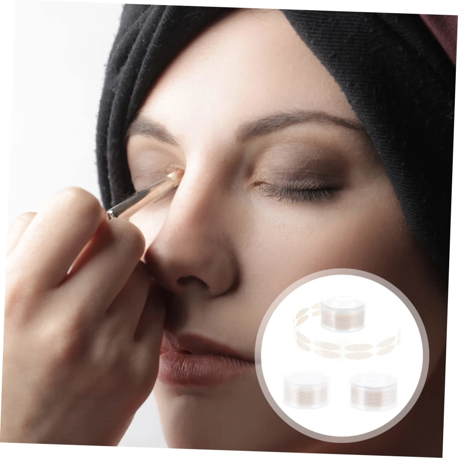 Baluue 3rolls Invisible Double Eyelid Tapes Eyelid Tape Double Sided for Instant