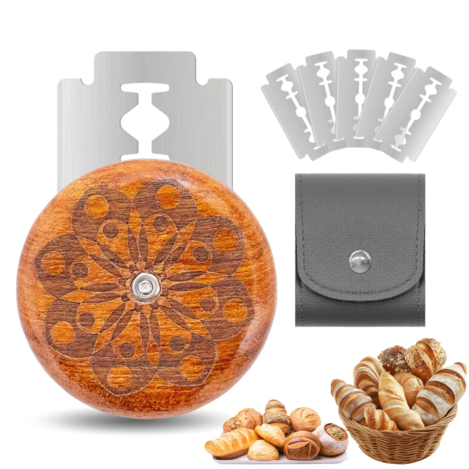 UFO Bread Lame for Sourdough,Bread Scorer Sourdough Tool,Ring