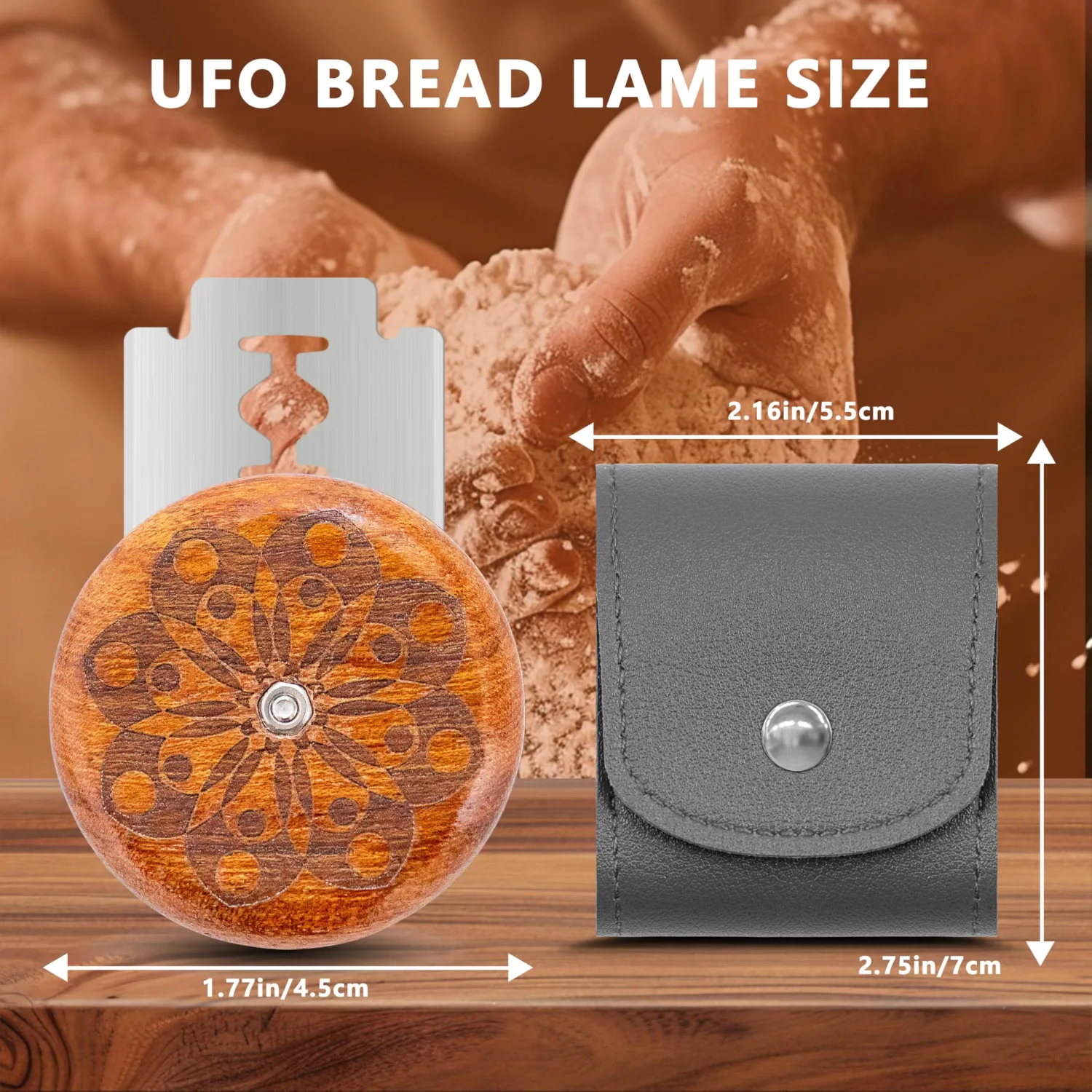 UFO Bread Lame for Sourdough,Bread Scorer Sourdough Tool,Ring