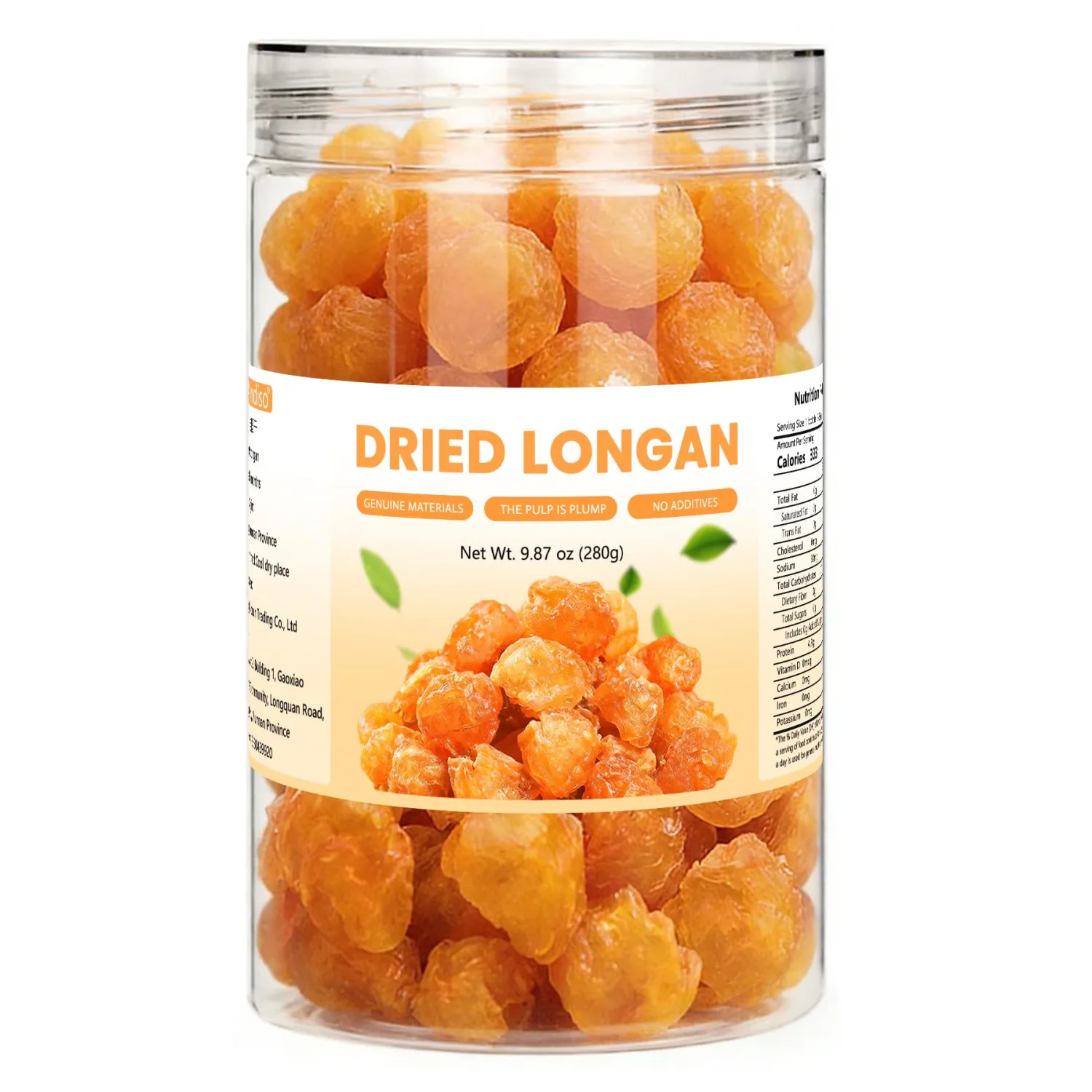Dried Longan 9.87oz Dried Fruit Flesh Perfect for Tea Snack Dessert Cooking