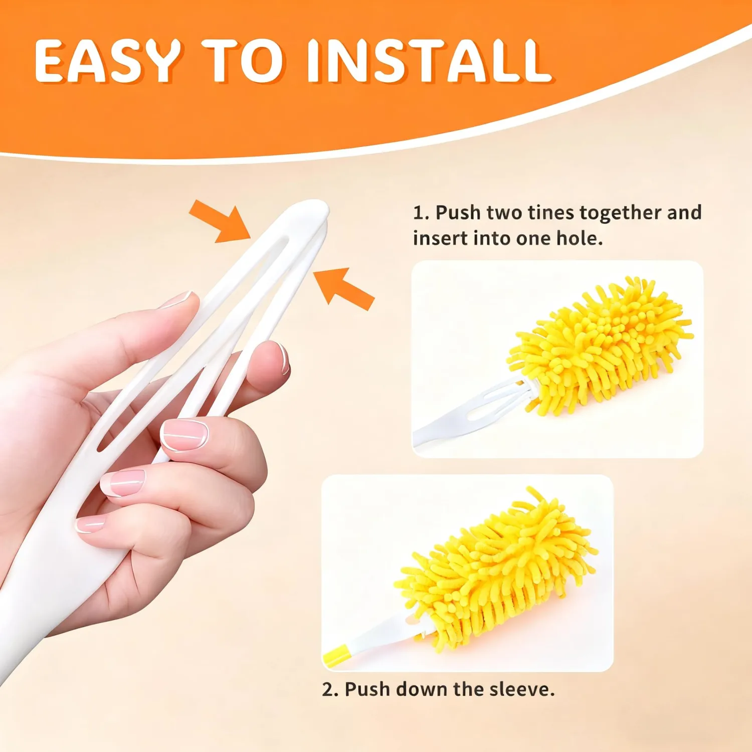 Reusable Duster Refill Compatible with Swiffer, Washable