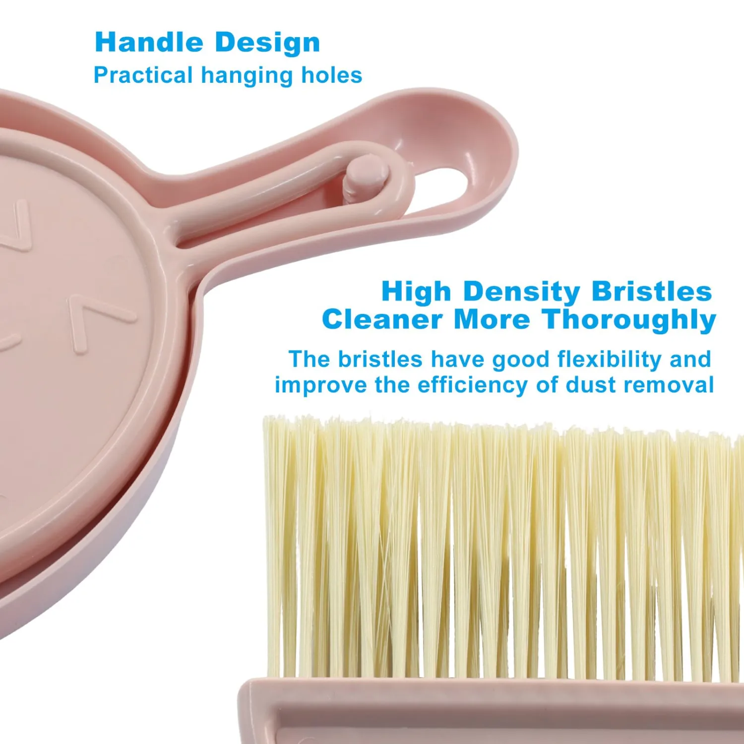 Mini Broom and Dustpan Set, Portable Sweeper Kit, Pink