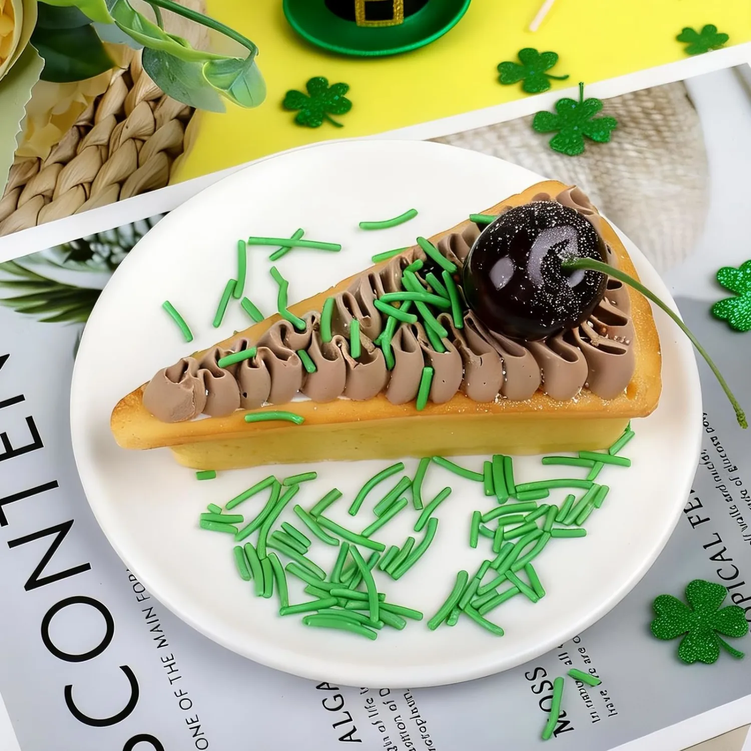Green Sprinkles, Edible Green Jimmies for Cake Decorating