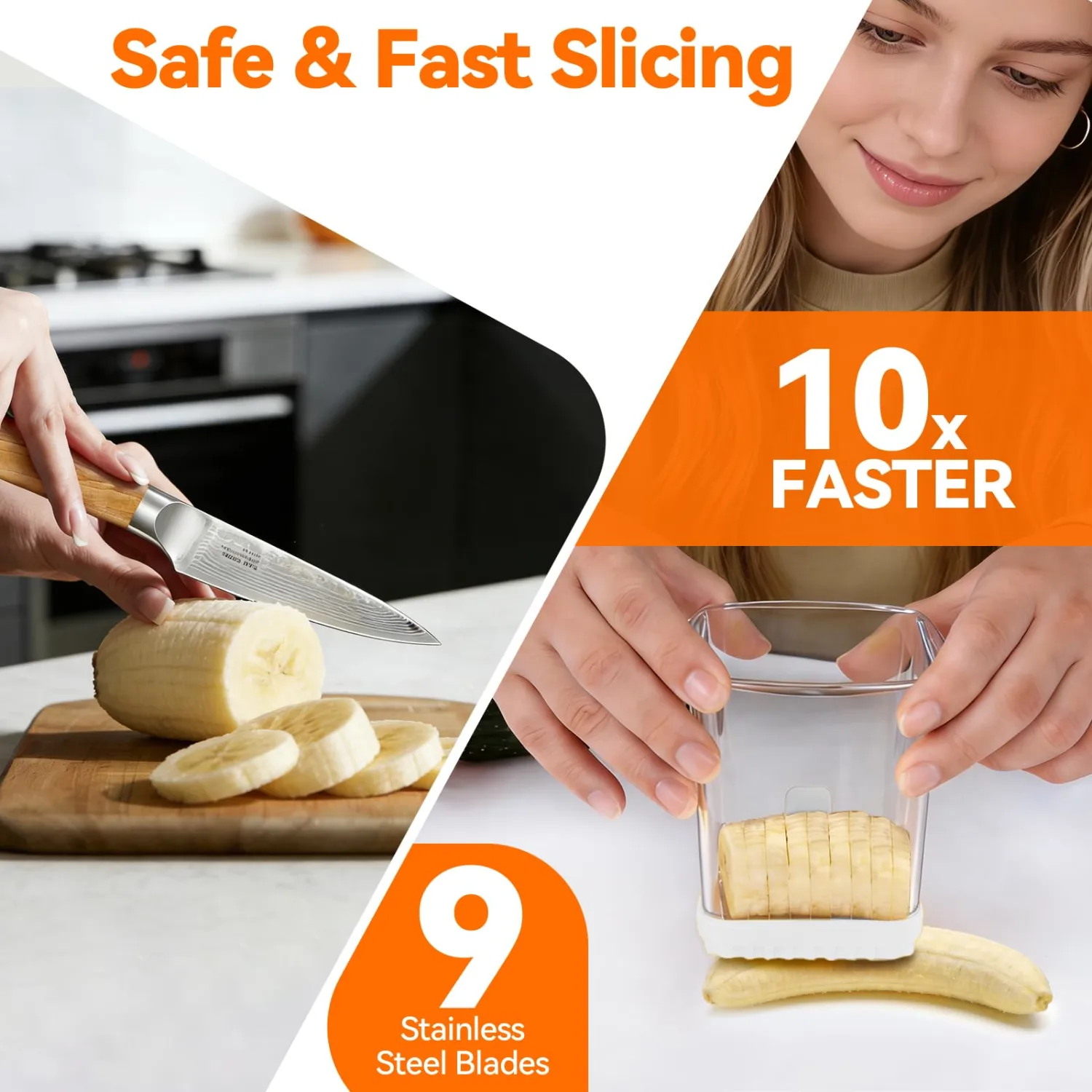 Strawberry Slicer Cup, Fruit Cutter – Quick-Slice, Meal Prep, White