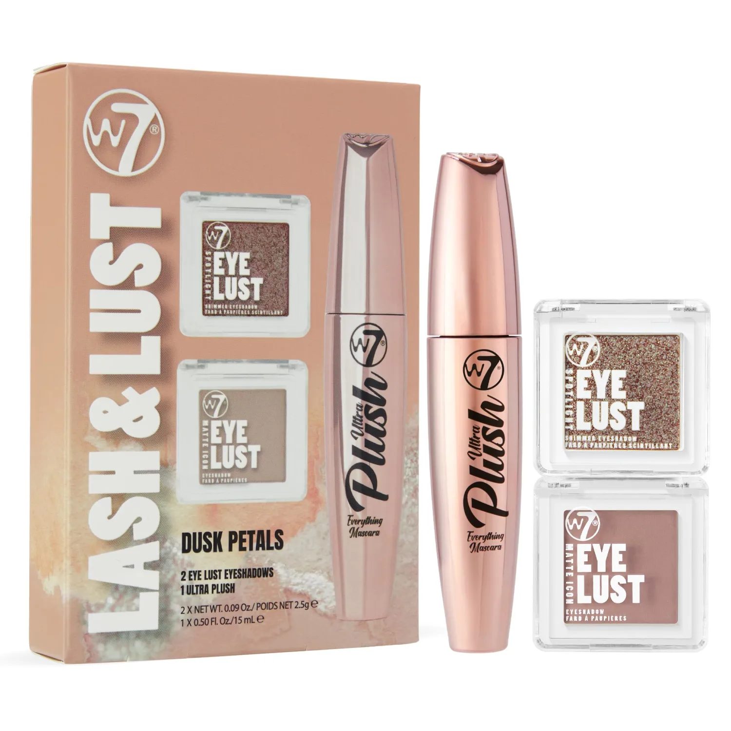 W7 Lash and Lust Eye Makeup Set - Dusk Petals