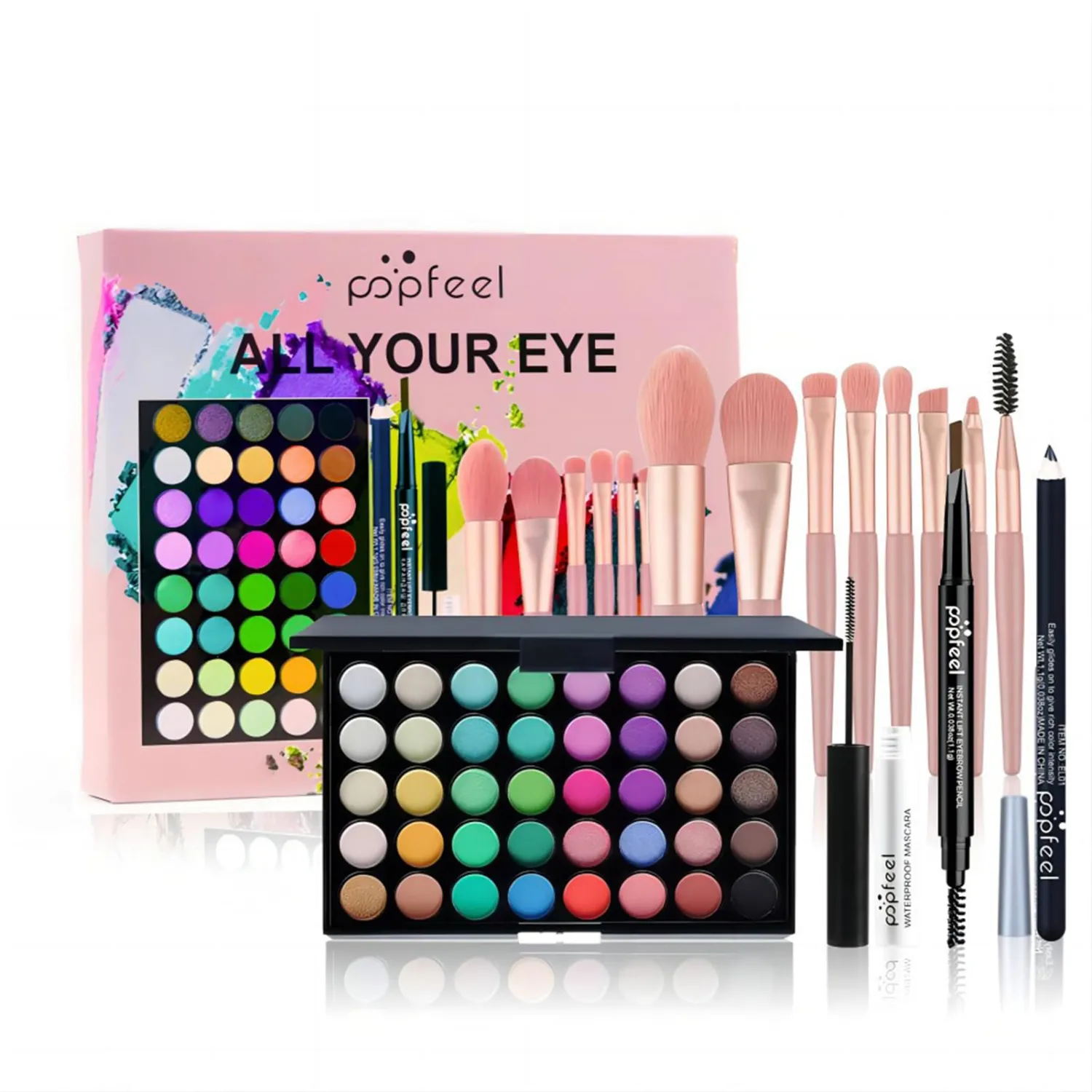 Eye Makeup Kits for Women Girls, Christmas Eye Makeup Set for Beginners