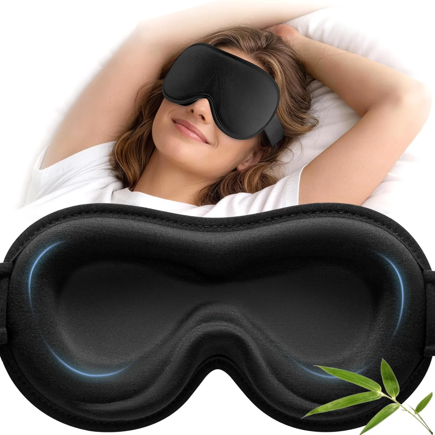 YFONG Sleep Mask for Women Lash Extension 3D PRO Eye Mask for Sleeping