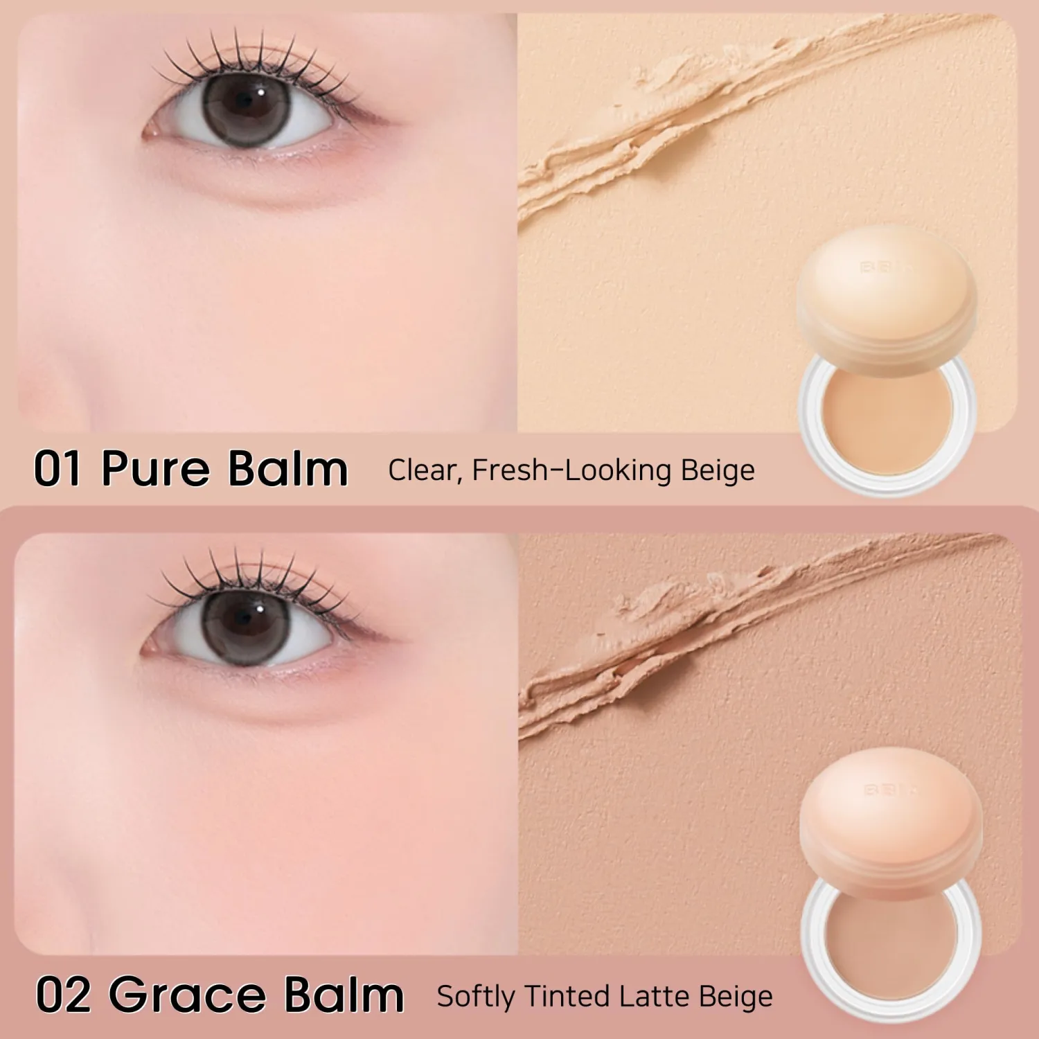 BBIA Eye & Cheek Primer Balm, Long-Wearing, 04 INNOCENT BALM