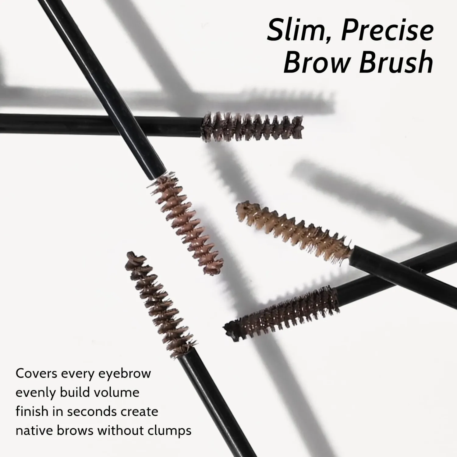 2 PCS Tinted Eyebrow Cream, Ultra-Fine Tinted Eyebrow Gel Long Lasting Transfer-proof Eyebrow Mascara, Waterproof, Non-Clumping, Create Voluminous Looking Brows, Rose Brown