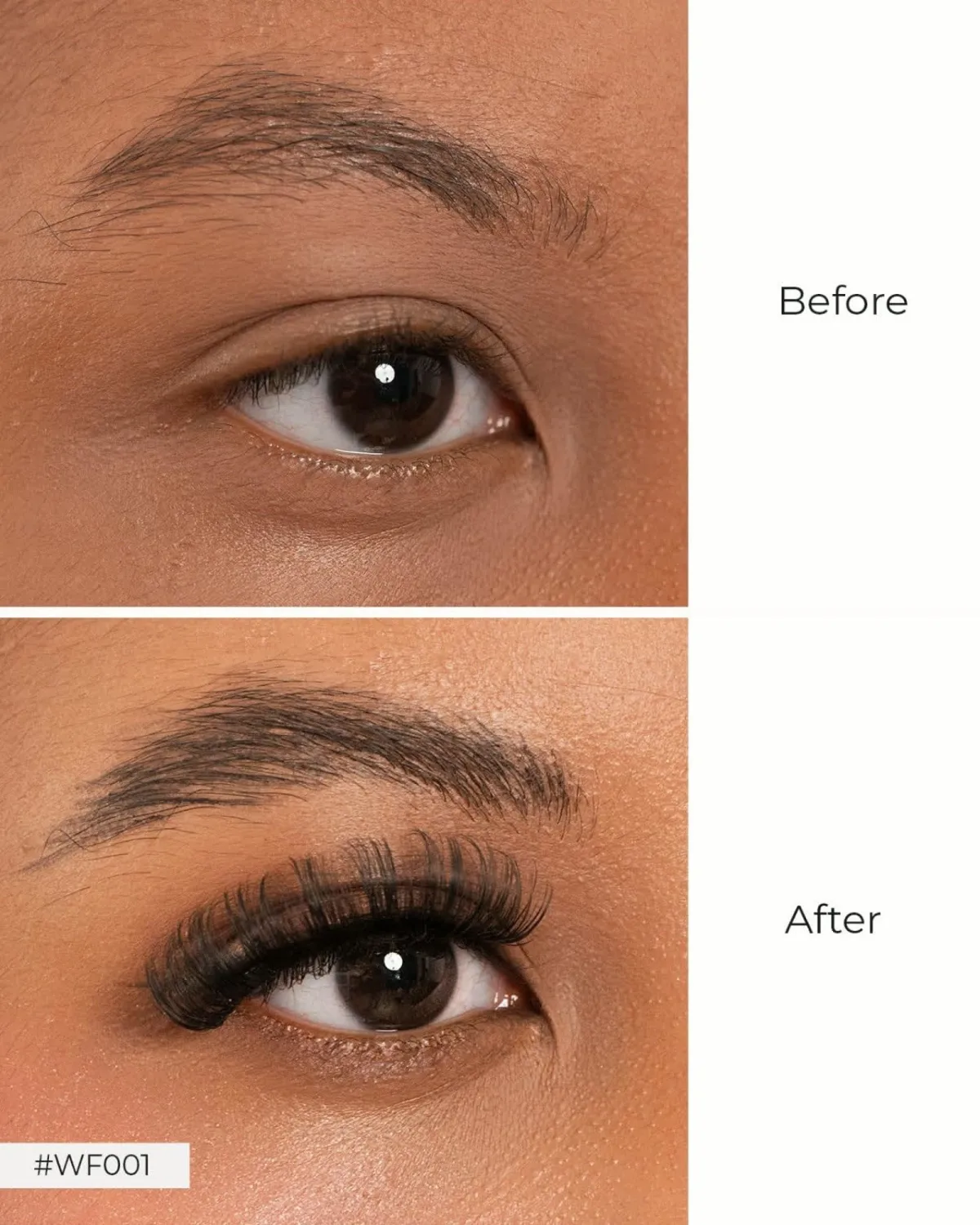 RUBY VIBE CO Lashes Strips, Wispy Lash Strips, Strip Lashes, Faux Mink