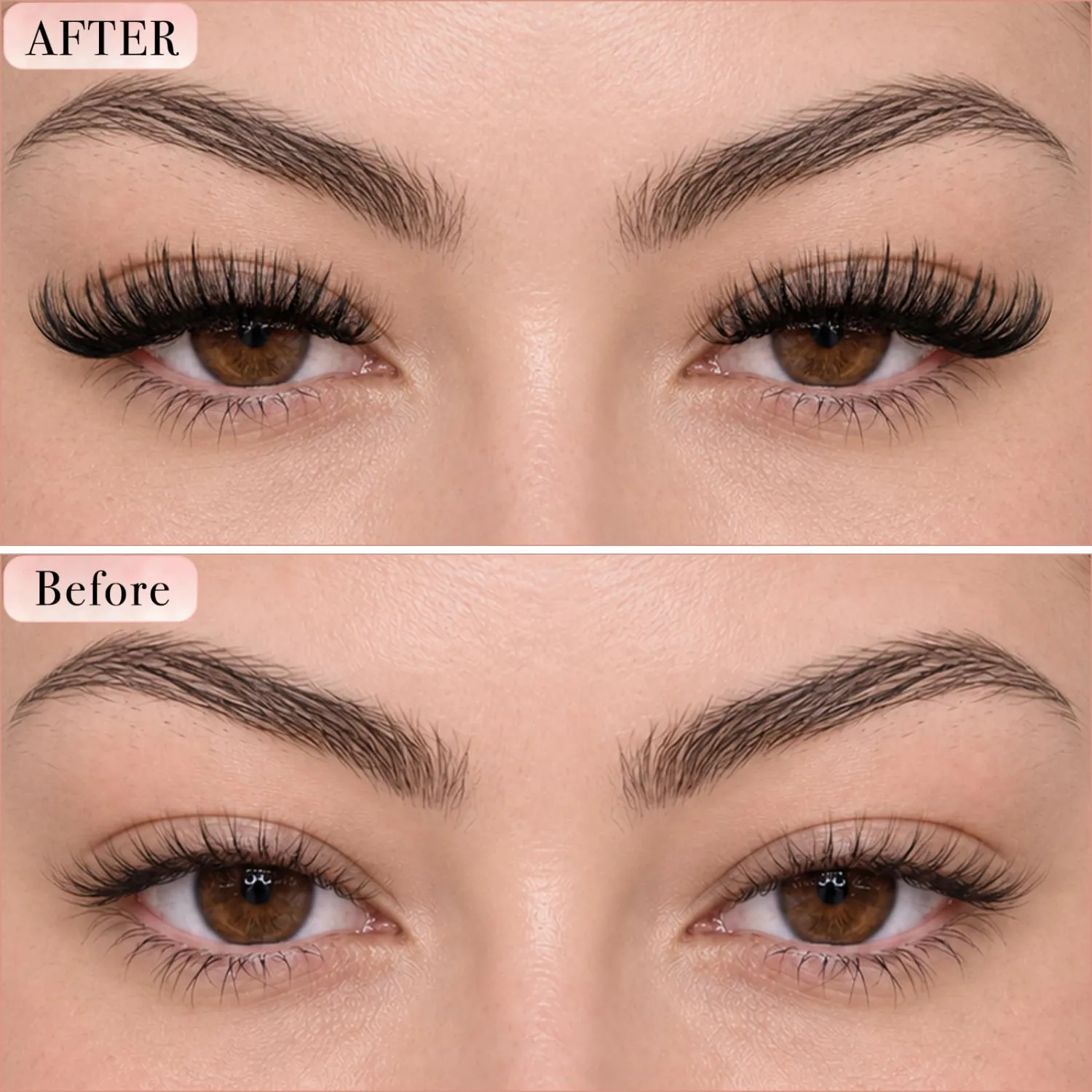 Lashes False Eyelashes Cat Eye Lash Strips Wispy Fake Strip Eyelash Fluffy Natural Cateye Eye Lash Pack Demi Wispies Short Full Pestañas Postizas Natural Looking Easy Eyelash for Daily Makeup