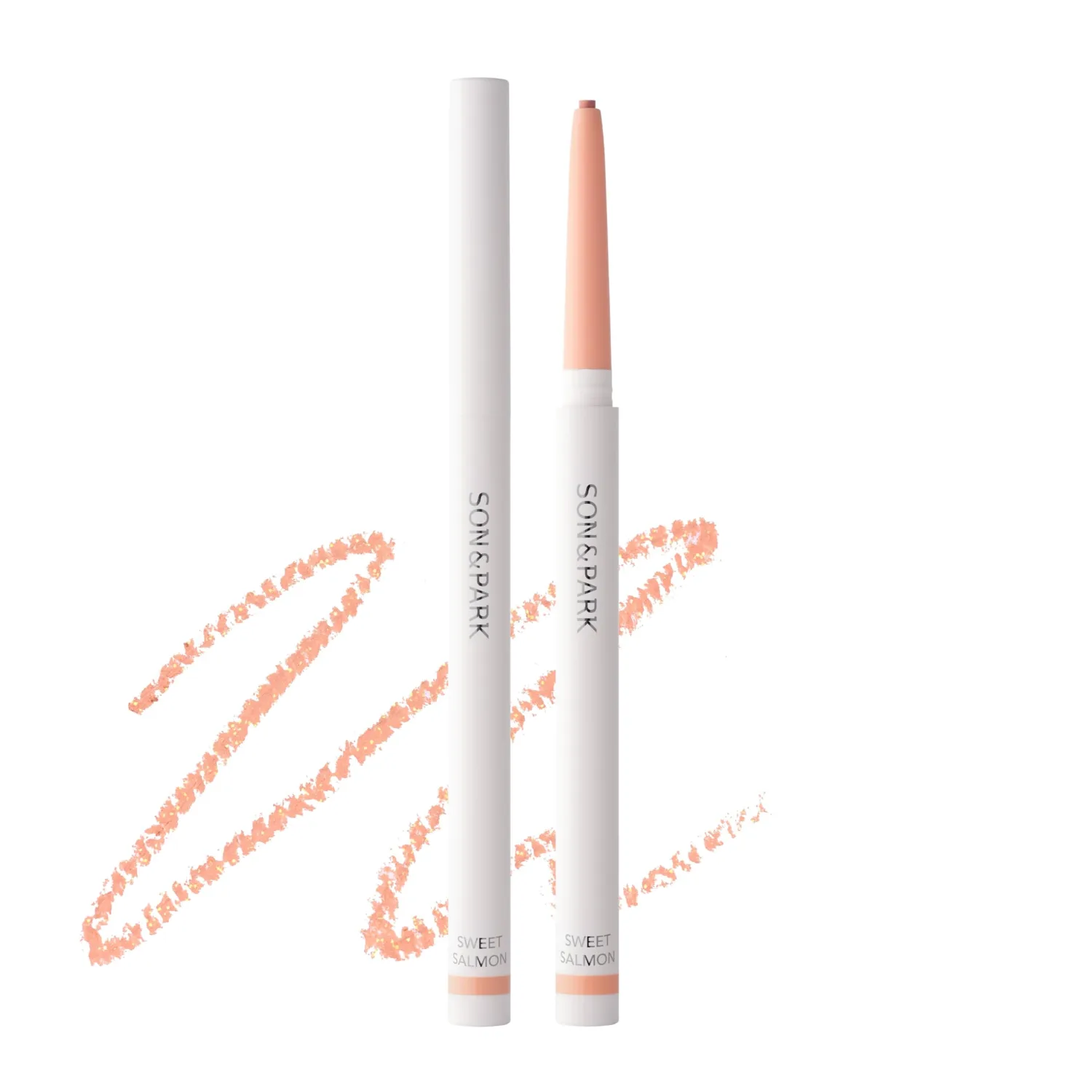 SON&PARK Multi Drawing Slim Eyeliner & Lipliner, Sweet Salmon