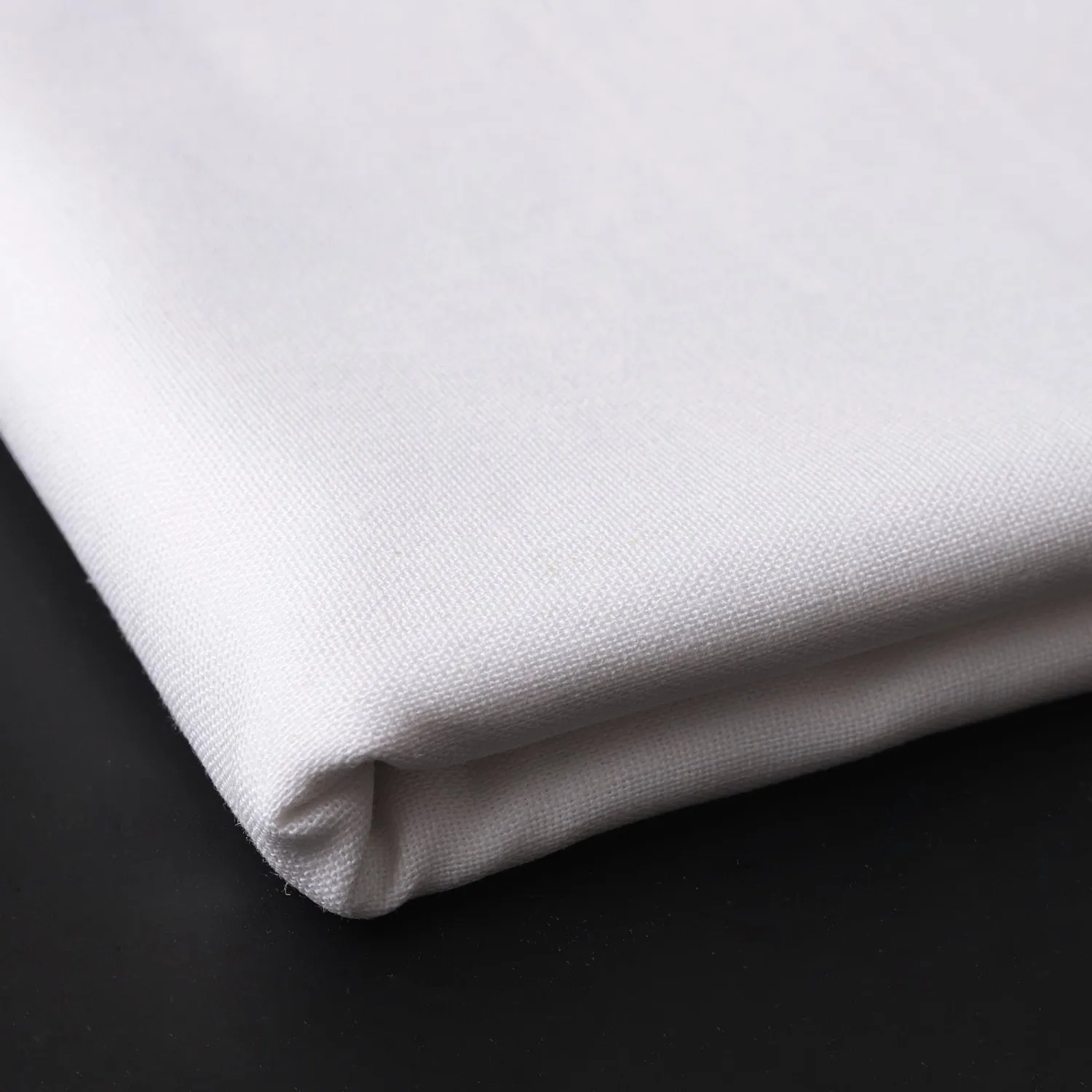 Linen Fabric | Natural Linen Cloth | Embroidery, Sewing | Soft, Breathable | 59" Wide | 30% Linen, 70% Viscose | Hemp, Jute, Needlework, Lining (BleachedWhite, 1Y)