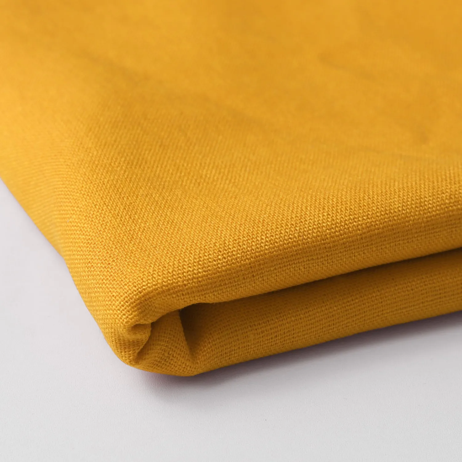 Linen Fabric | Natural Linen Cloth | Embroidery, Sewing | Soft, Breathable | 59" Wide | 30% Linen, 70% Viscose | Hemp, Jute, Needlework, Lining (Golden Ochre, 1Y)