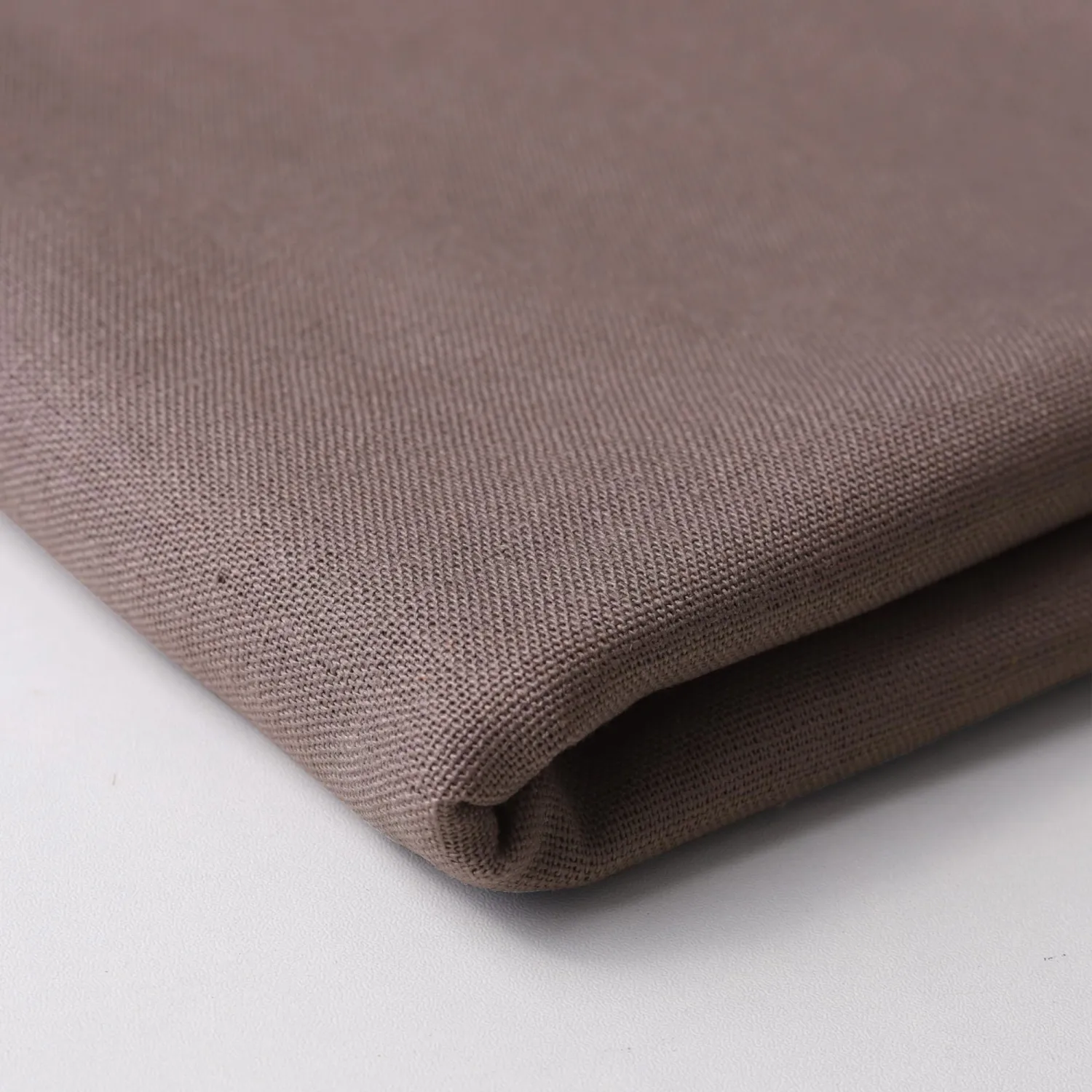 Linen Fabric | Natural Linen Cloth | Embroidery, Sewing | Soft, Breathable | 59" Wide | 30% Linen, 70% Viscose | Hemp, Jute, Needlework, Lining (Gray, 1Y)