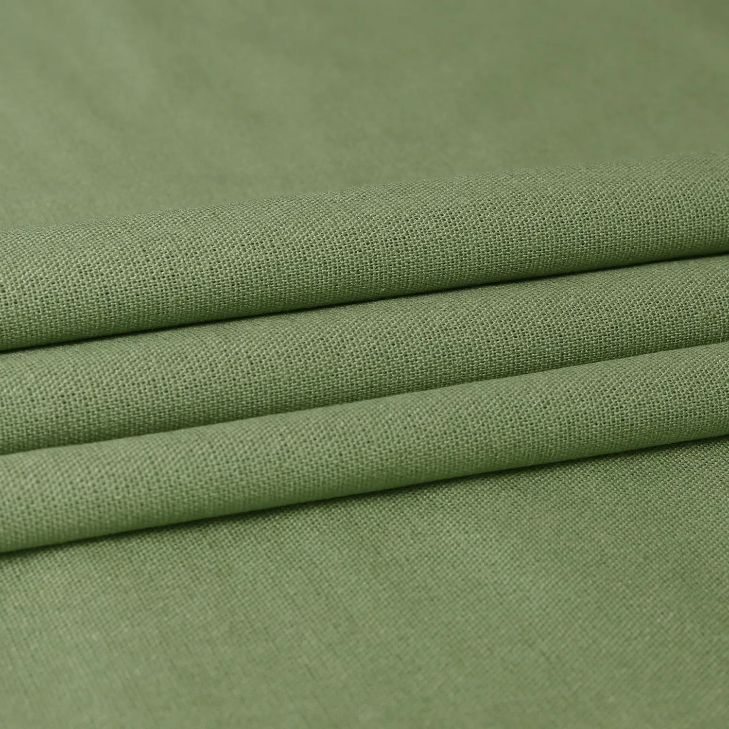 Linen Fabric | Natural Linen Cloth | Embroidery, Sewing | Soft, Breathable | 59" Wide | 30% Linen, 70% Viscose | Hemp, Jute, Needlework, Lining (Light Green, 1Y)