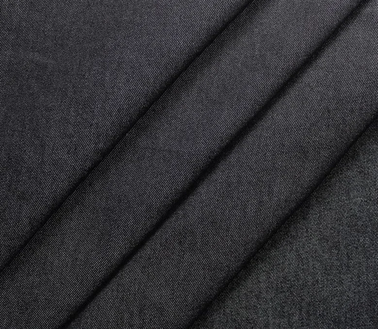 1-Yard 8 oz Gray Black Denim Fabric for Sewing, Crafting| Stylish Denim Fabric |Denim Fabric by The Yard| Jean Material|Denim Material|Gray Black Jean Fabric