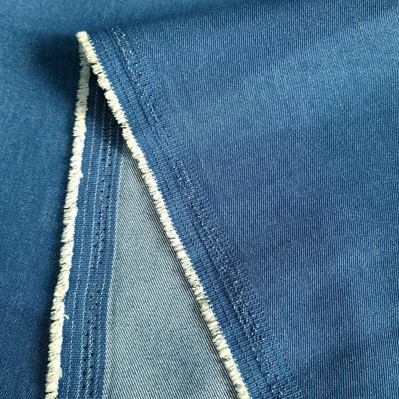1-Yard 8 oz Indigo Blue Denim Fabric for Sewing, Crafting |Stylish Denim Fabric |Denim Fabric by The Yard |Jean Material|Denim Material|Indigo Blue Jean Fabric
