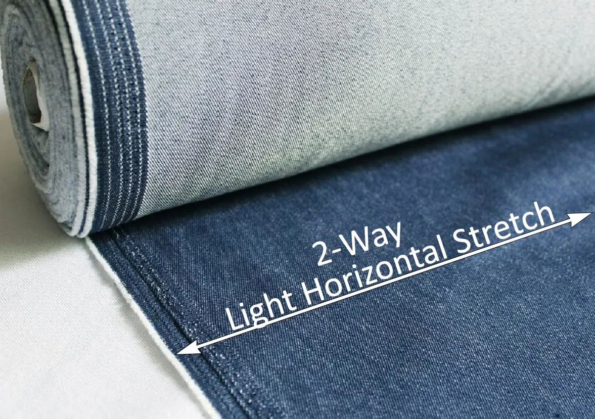 1-Yard 8 oz Navy Blue Denim Fabric for Sewing, Crafting|Stylish Denim Fabric by The Yard |Jean Material