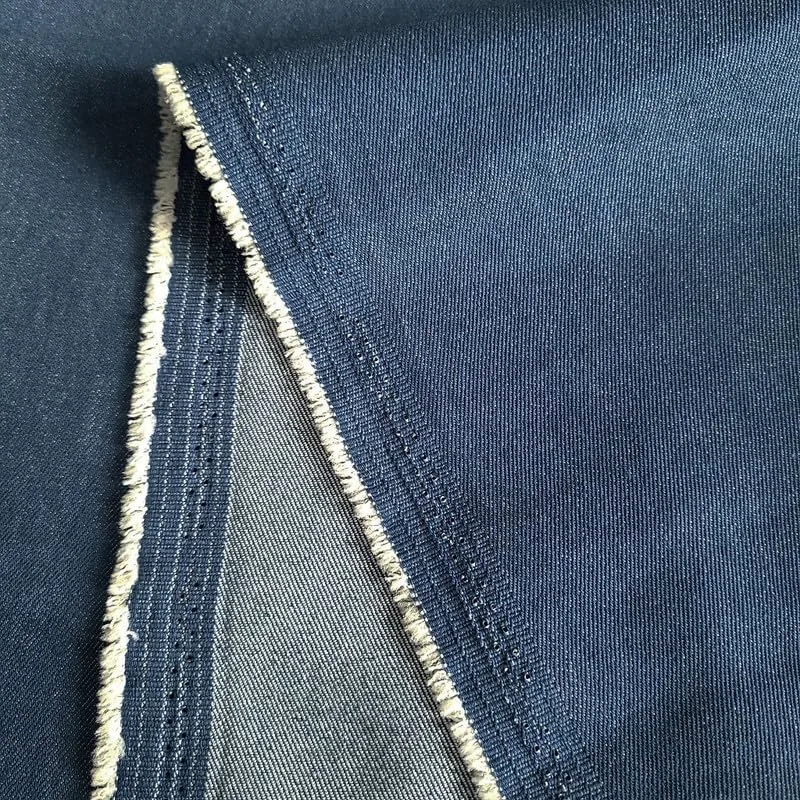1-Yard 8 oz Navy Blue Denim Fabric for Sewing, Crafting|Stylish Denim Fabric by The Yard |Jean Material