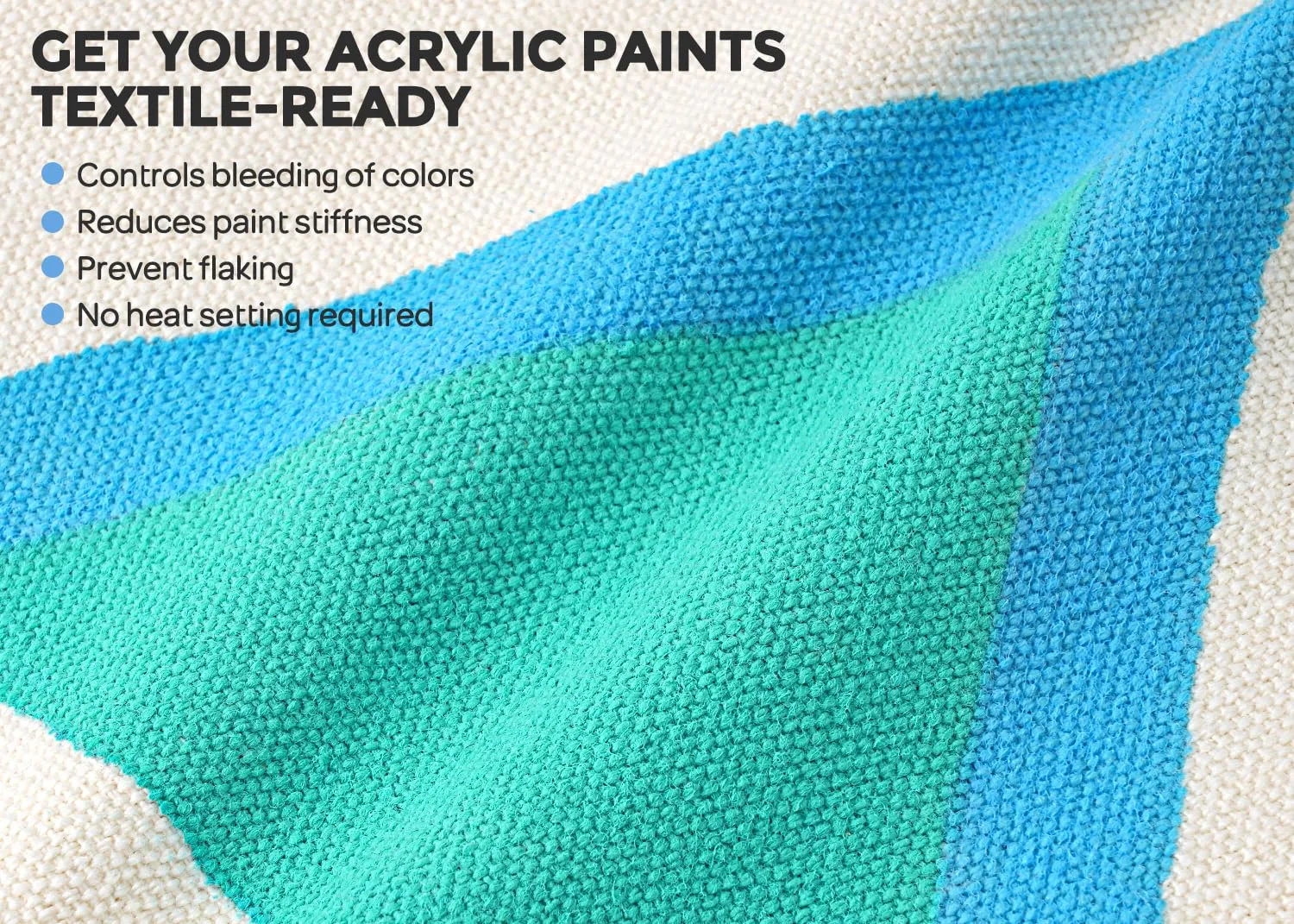 Nicpro 8.45oz Professional Effects Fabric Medium for Fabric Paint